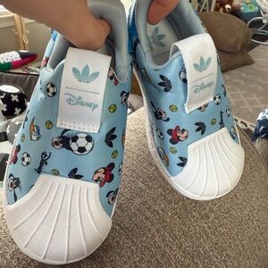 Adidas x Disney Blue Mickey Mouse Sneakers
